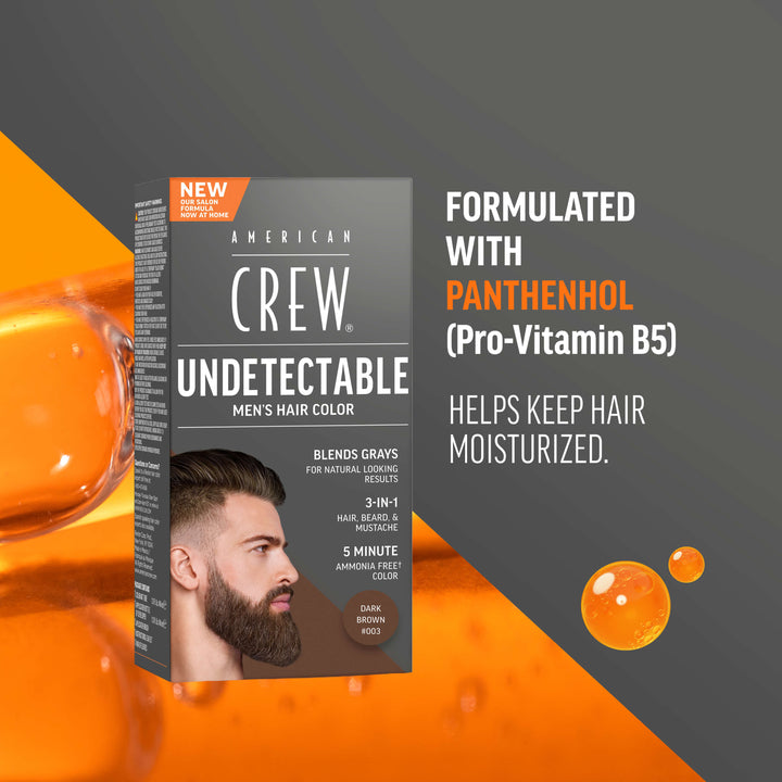 Undetectable Hair Color for Men Dark Brown #003